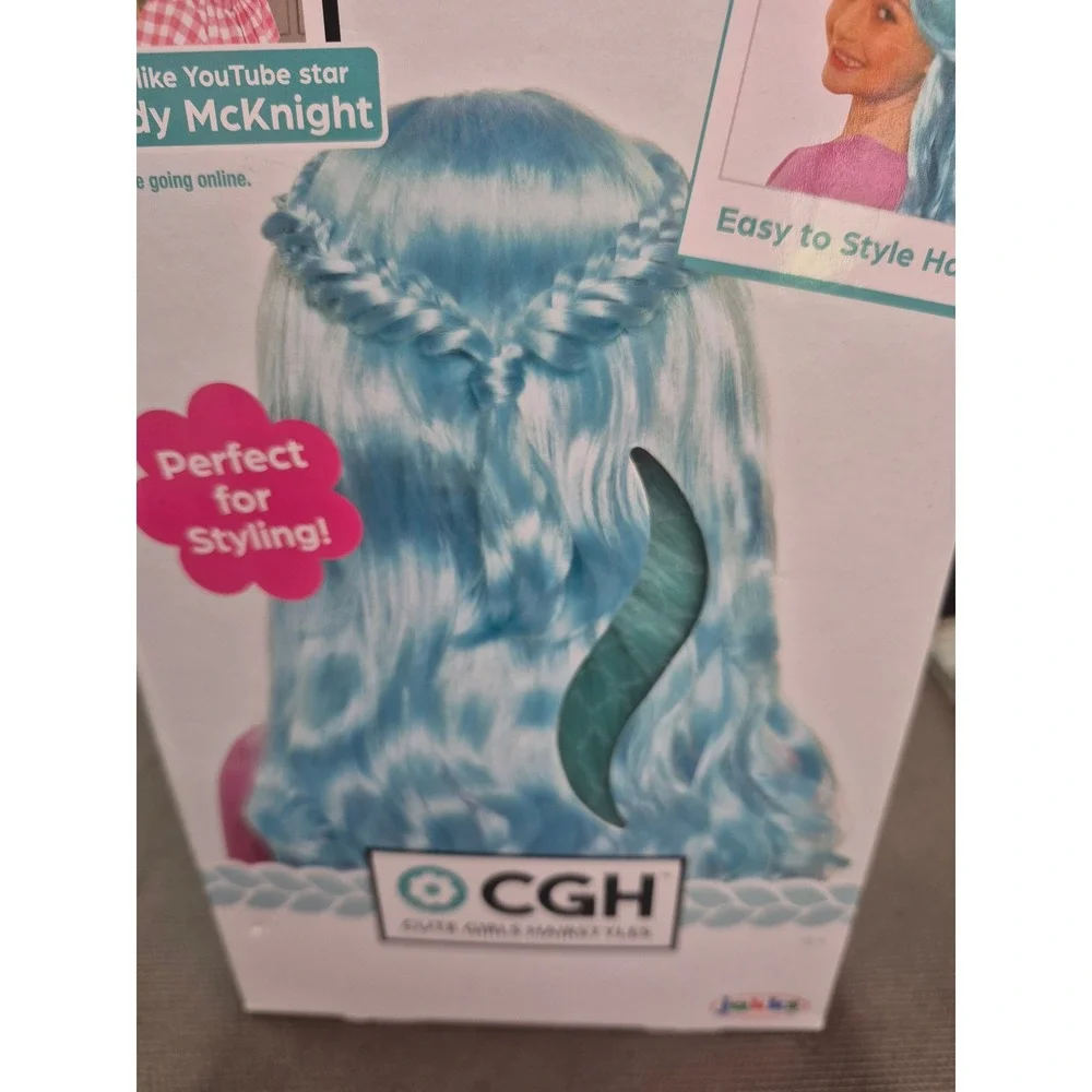 Cute Girls Hairstyles Style & Wear Wig Mindy McKnight Blue New in‎ Box